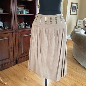 NWT Linen Skirt by W by WORTH